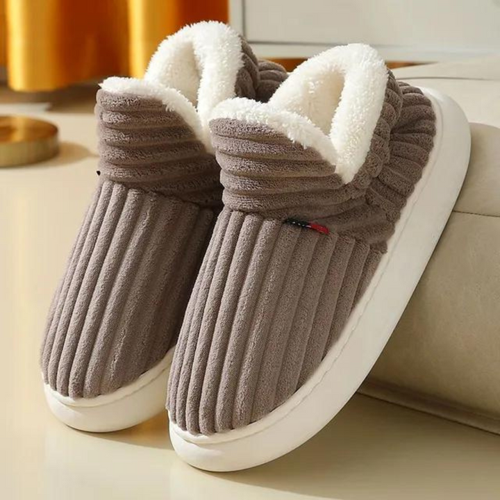 Cushioned Winter Slippers with Thick Non-Slip Soles