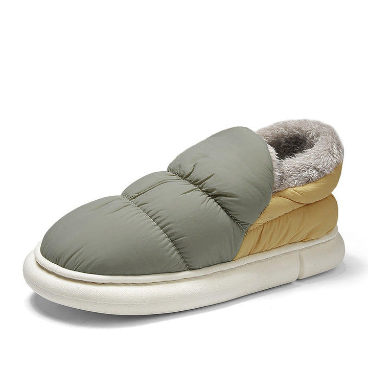 Lightweight Insulated Slippers with Non-Slip Grip Sole