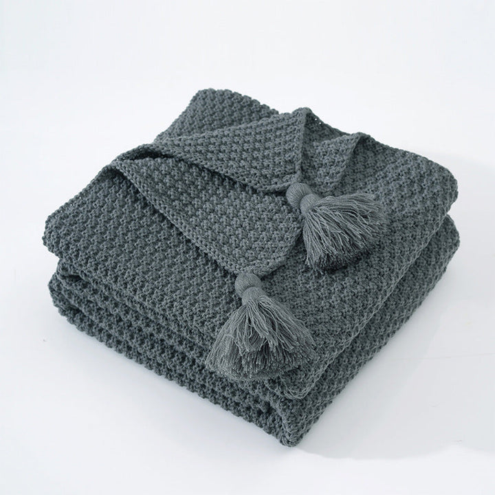 Cozy Woven Throw Blanket