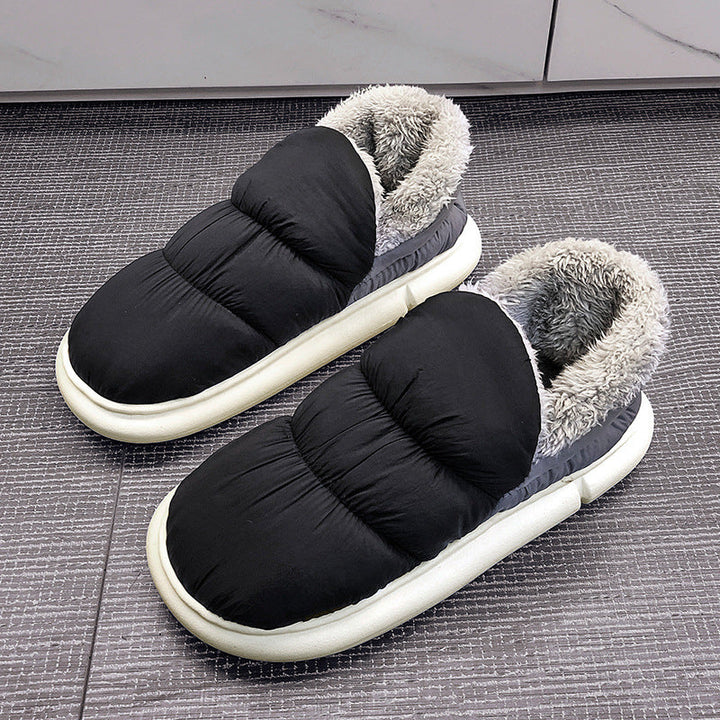 Lightweight Insulated Slippers with Non-Slip Grip Sole