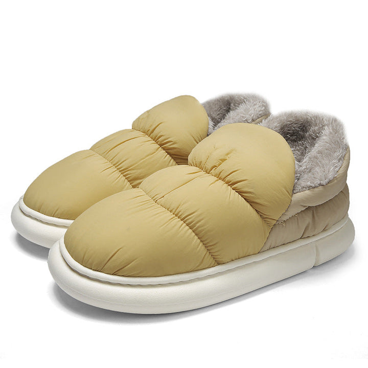 Lightweight Insulated Slippers with Non-Slip Grip Sole