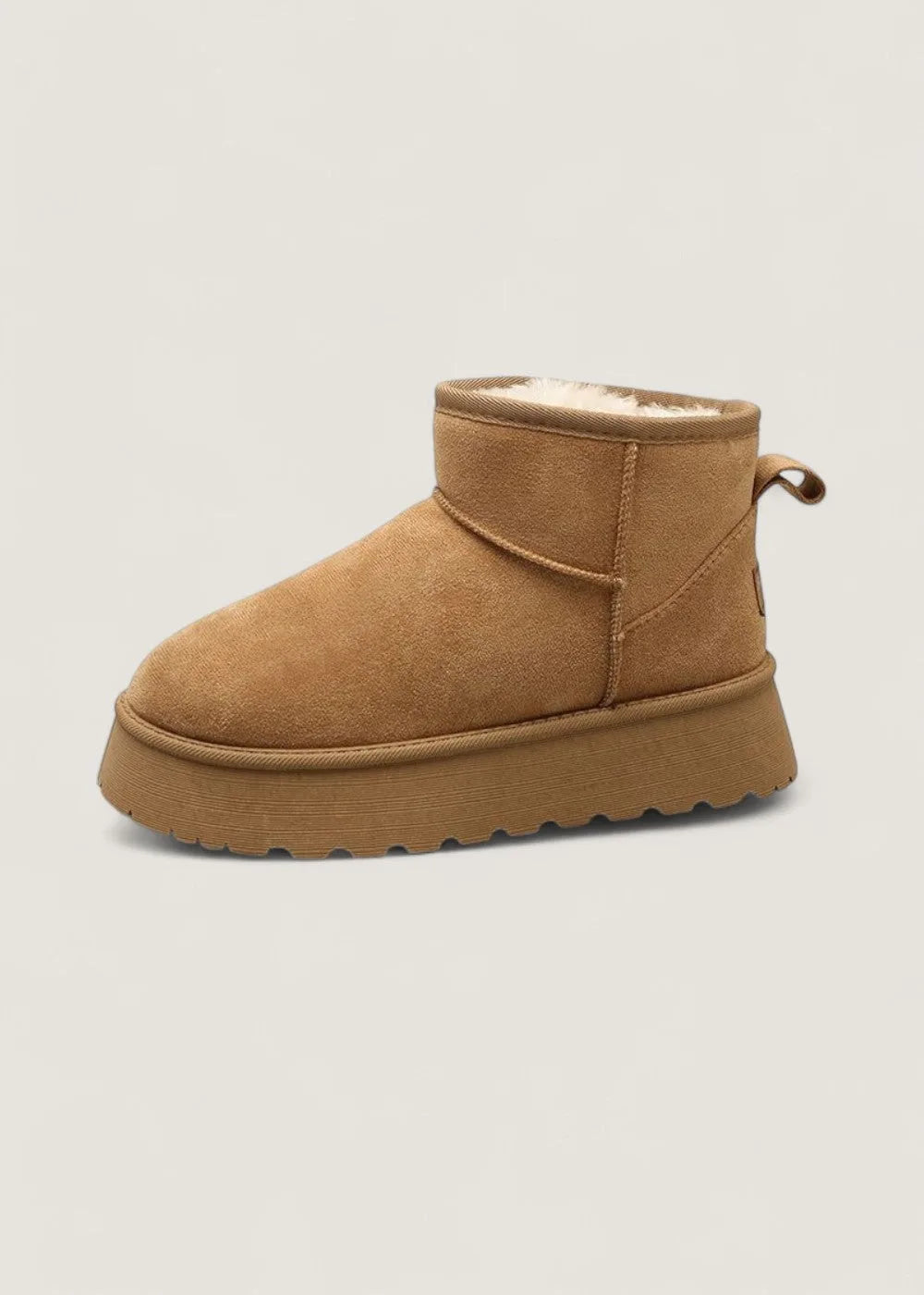 Unisex Lined Winter Boots with Non-Slip Sole