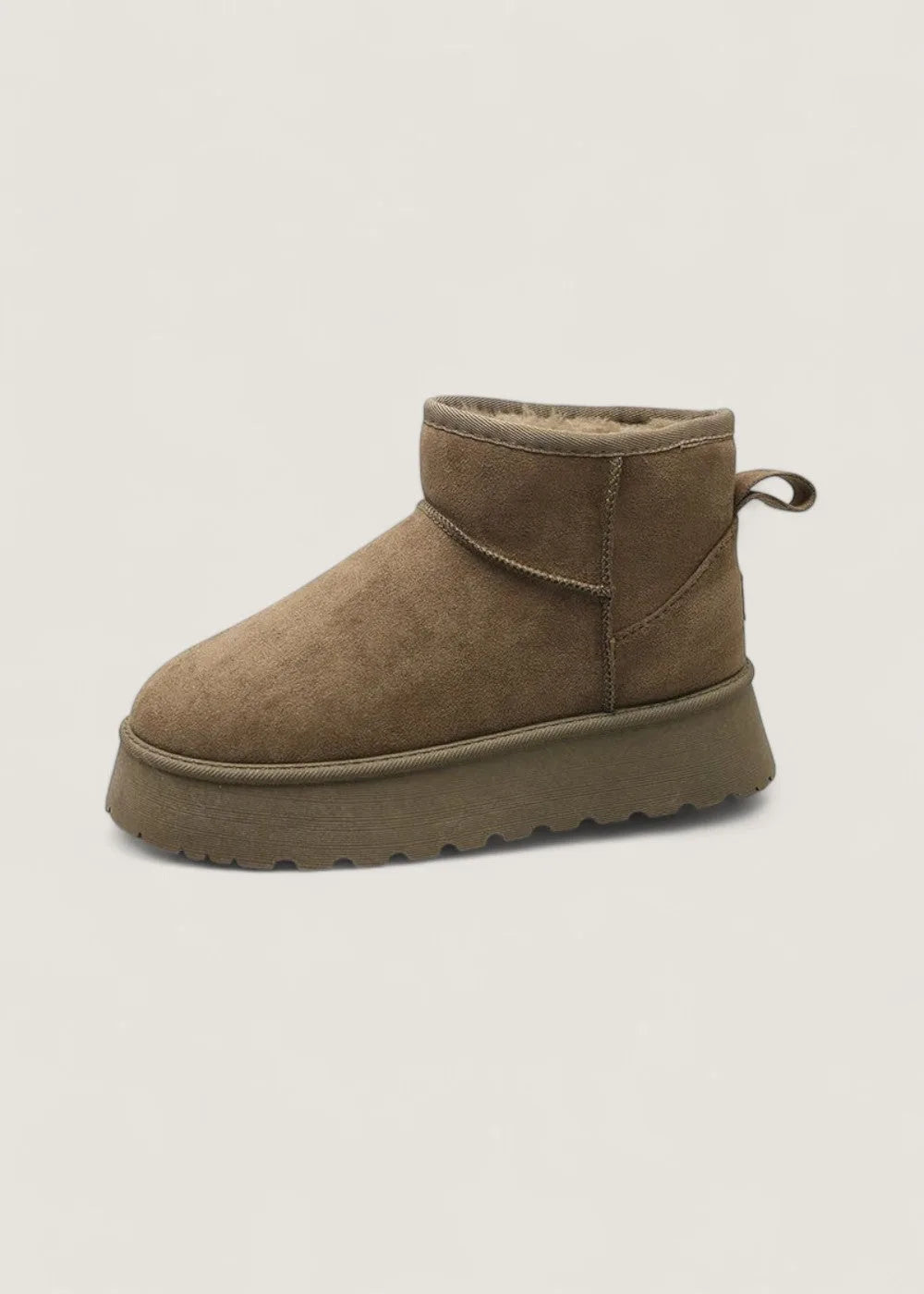 Unisex Lined Winter Boots with Non-Slip Sole