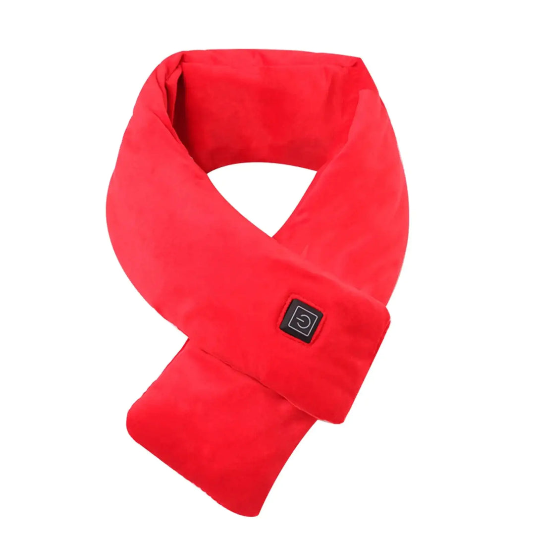 Plushley™ USB Heated Neck Wrap Scarf with Even, Soothing Warmth