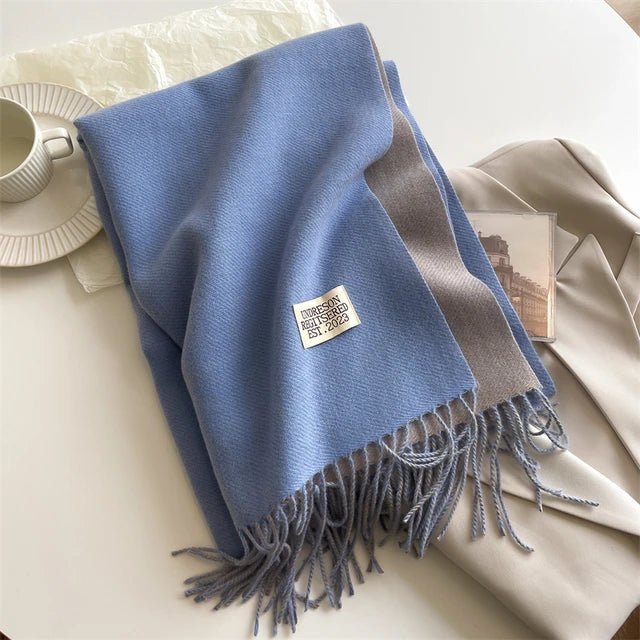 100% Wool Winter Scarf – Super Soft and Warm for Men and Women