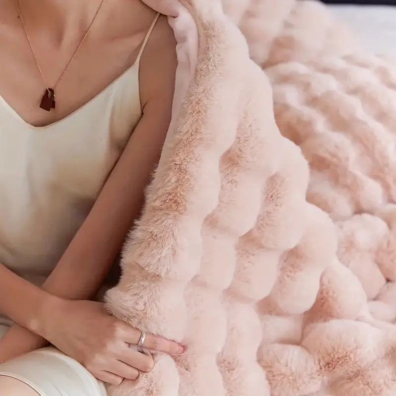 Plush Comfort Blanket for Relaxation &amp; Travel