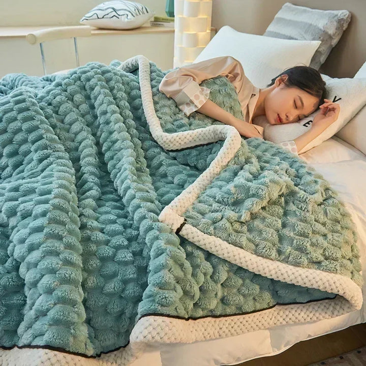 Soft Flannel Autumn Blanket