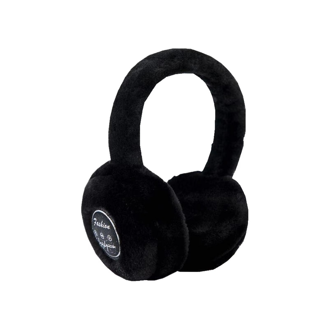 Wireless Plush Earmuff Headphones with Bluetooth 5.2