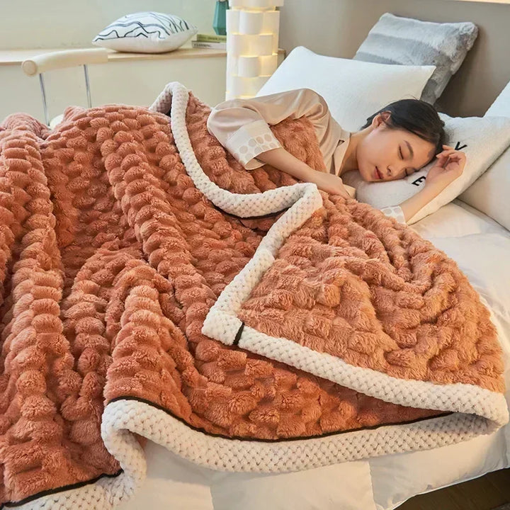 Soft Flannel Autumn Blanket
