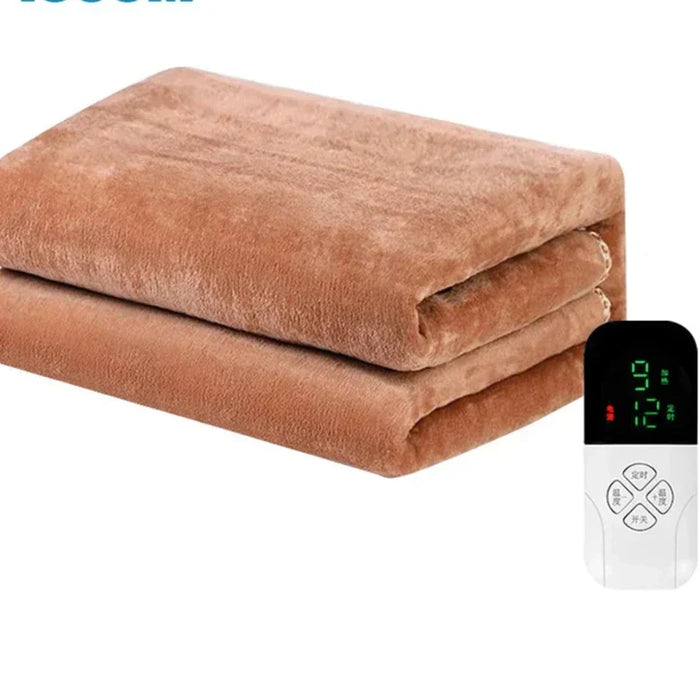 Plushley™ Smart Electric Mattress Pad with Built-In Thermostat
