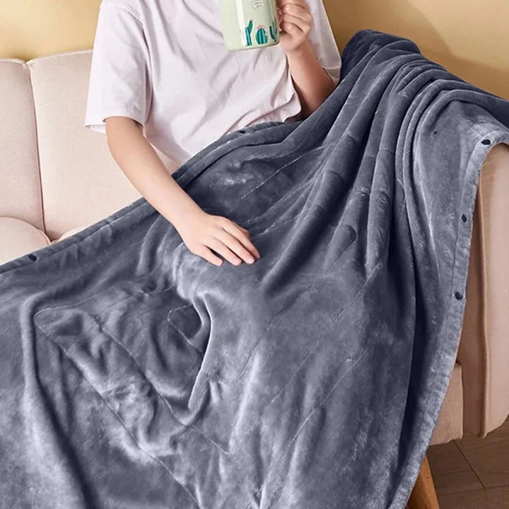 Plushley™ Portable USB Heated Blanket with 3 Heat Settings