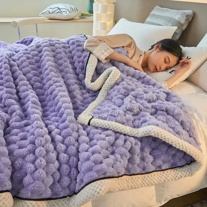 Soft Flannel Autumn Blanket