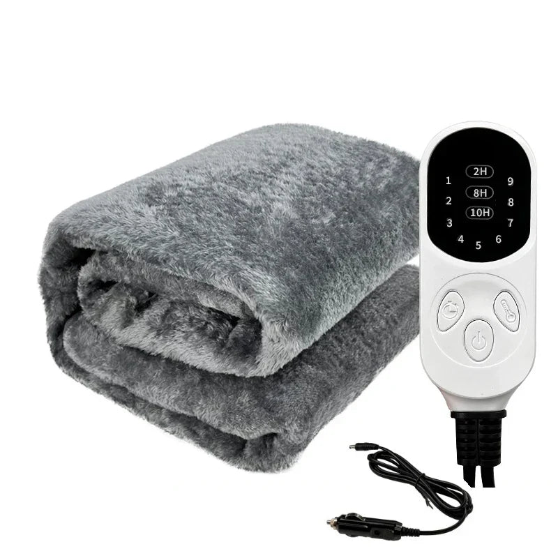 HeatOnTheGo - 12V Heated Blanket for Comfort on the Go