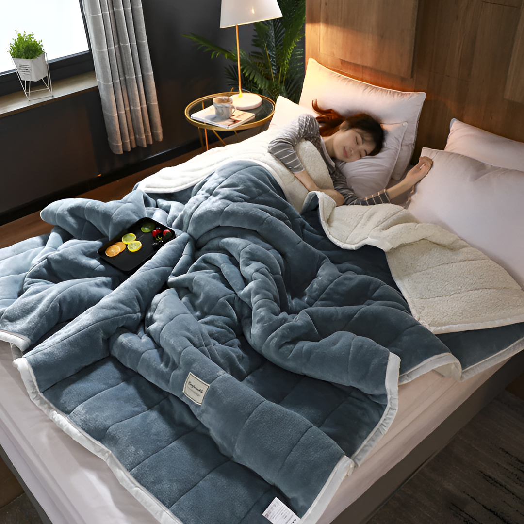 Luxury Fleece Blanket Super Soft Warm and Cozy High Quality Materials