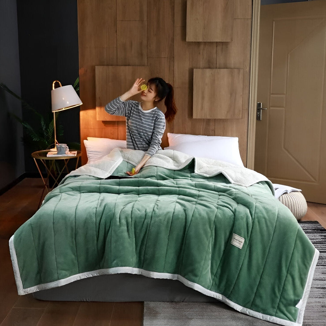 Luxury Fleece Blanket Super Soft Warm and Cozy High Quality Materials