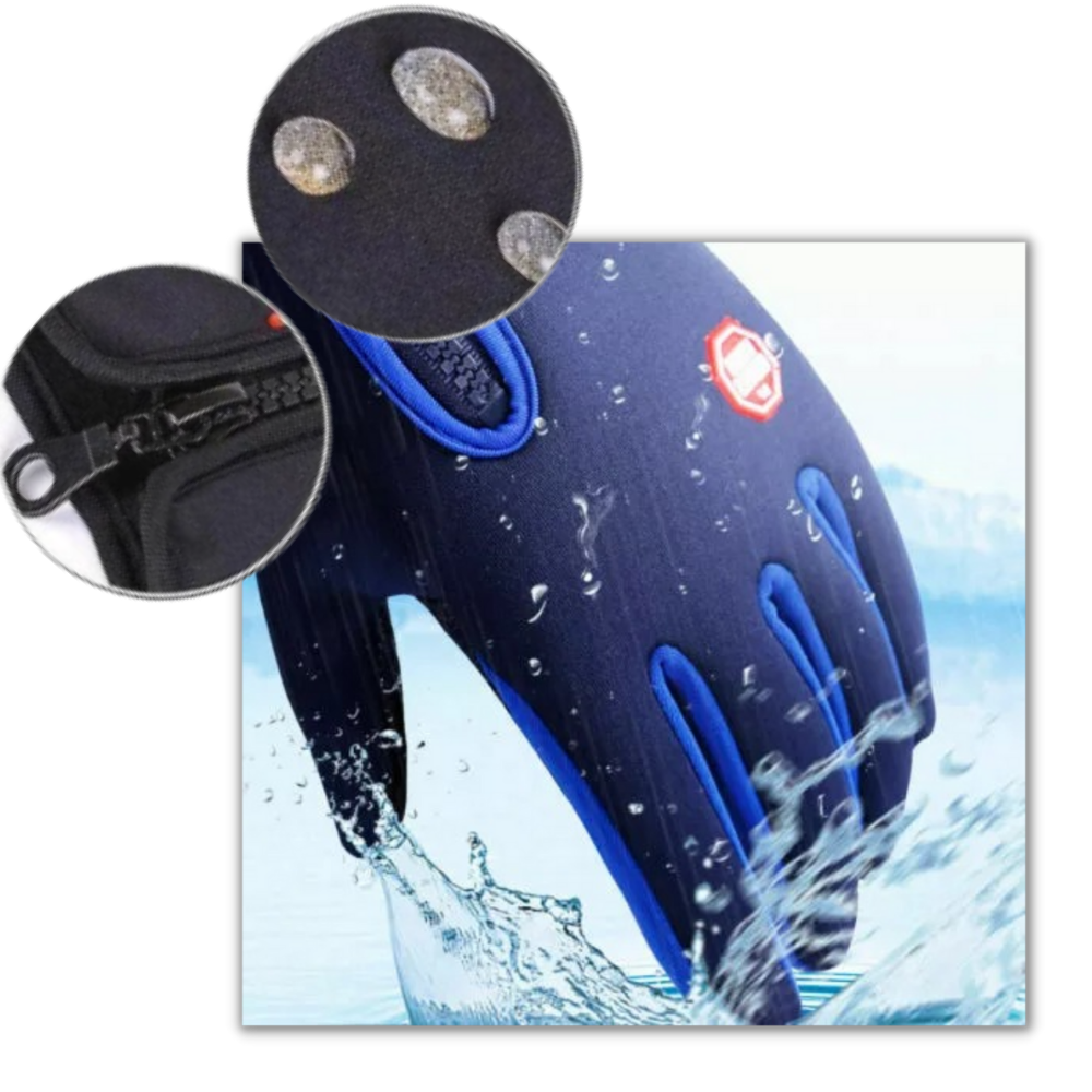 Water-Resistant Thermal Gloves Built for Cold Down to -22°F