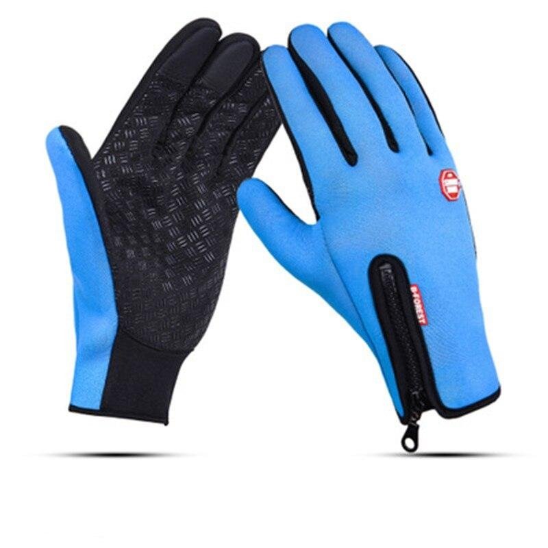 Windproof Thermal Gloves with Touchscreen Fingertips