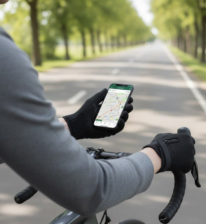Windproof Thermal Gloves with Touchscreen Fingertips