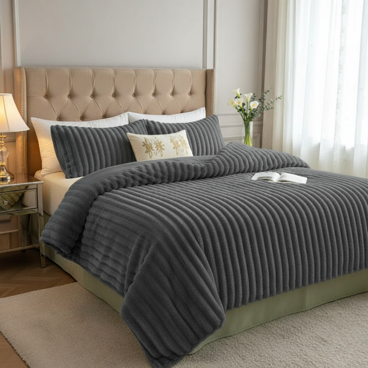 Plush Velour Throw Blanket That Feels Softer Than Fleece