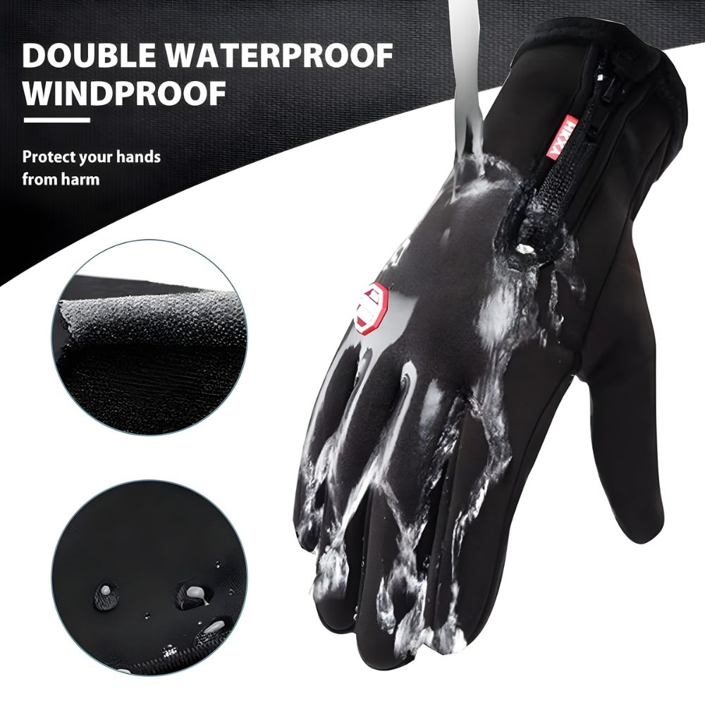 Waterproof Windproof Winter Gloves with Touchscreen Fingertips