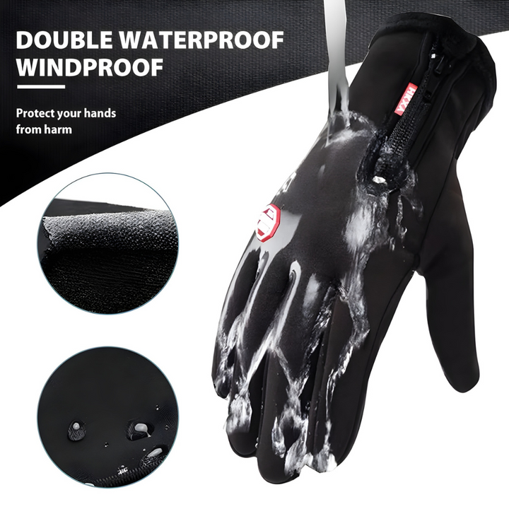 Waterproof Windproof Winter Gloves with Touchscreen Fingertips