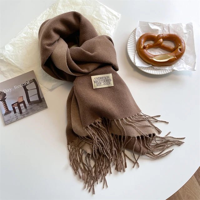 100% Wool Winter Scarf – Super Soft and Warm for Men and Women