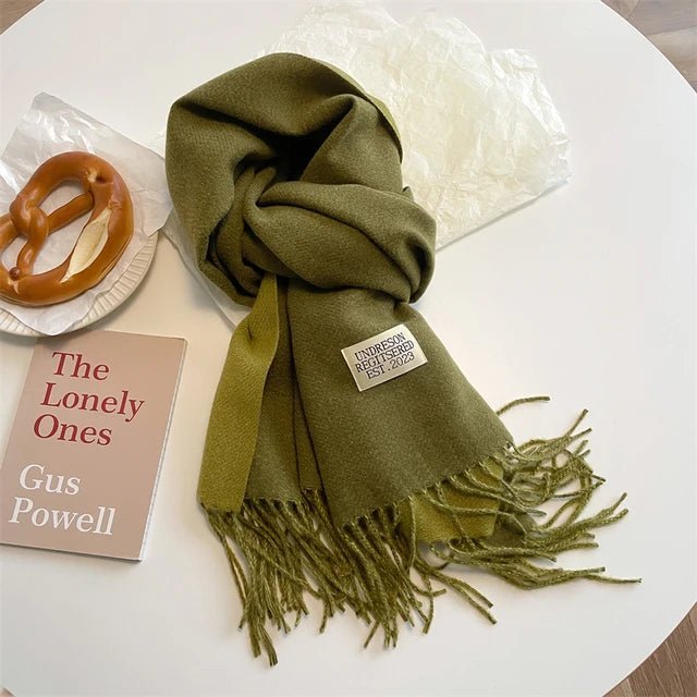 100% Wool Winter Scarf – Super Soft and Warm for Men and Women