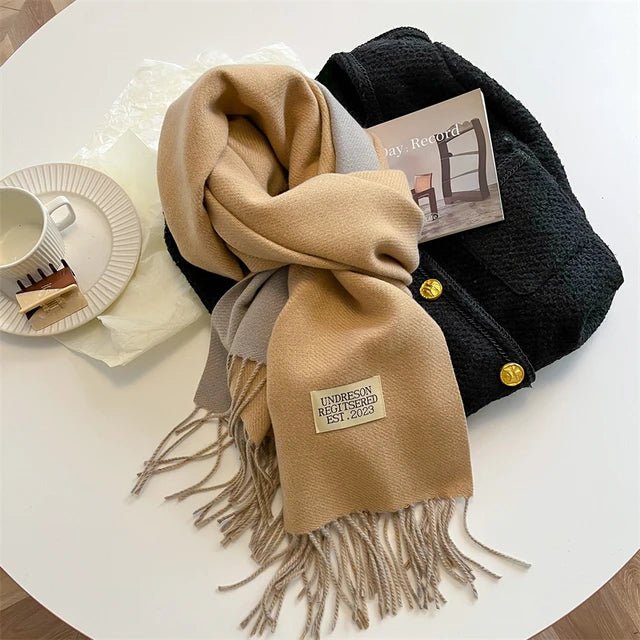 100% Wool Winter Scarf – Super Soft and Warm for Men and Women