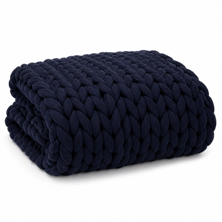 Breathable Temperature-Regulating Weighted Blanket, Washable