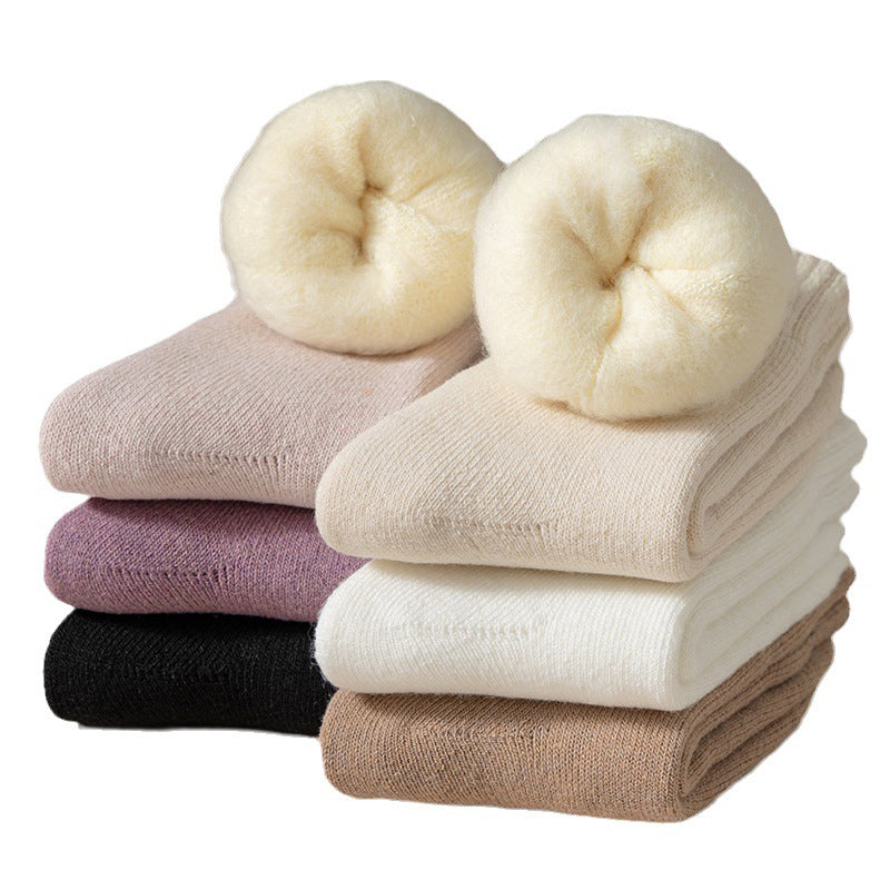 3-Pair Unisex Thermal Socks with Soft Fleece Lining
