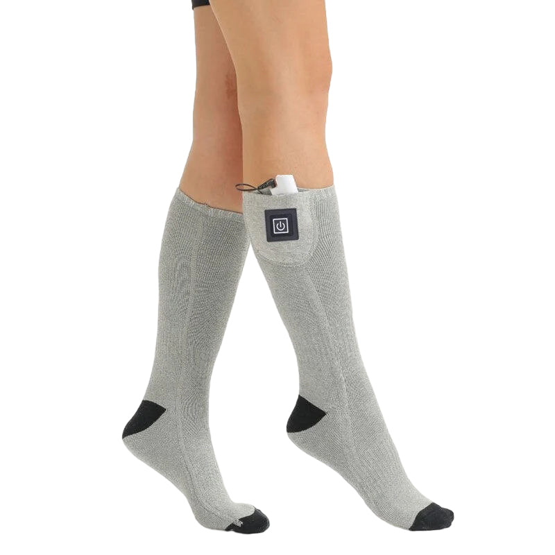 Plushley™ Rechargeable Heated Socks with Adjustable Temperature