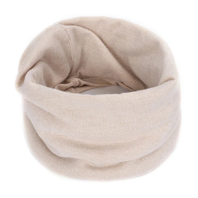 Soft Cashmere Tube Scarf and Neck Warmer for Winter
