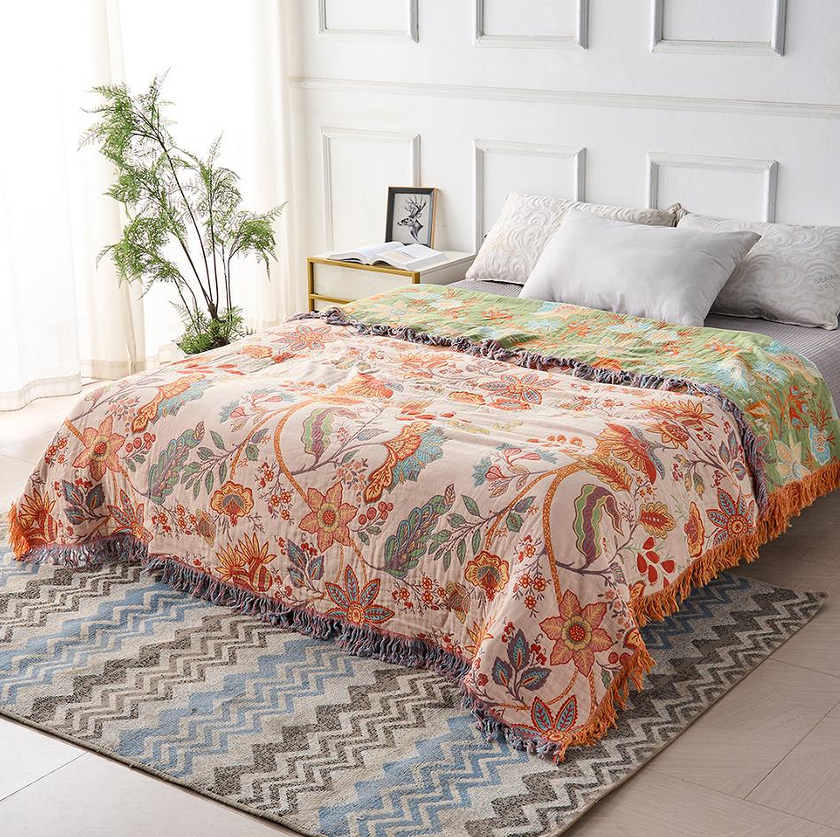 Cozy Throw Blanket Gentle, Non‑Irritating Weave for All‑Season Use