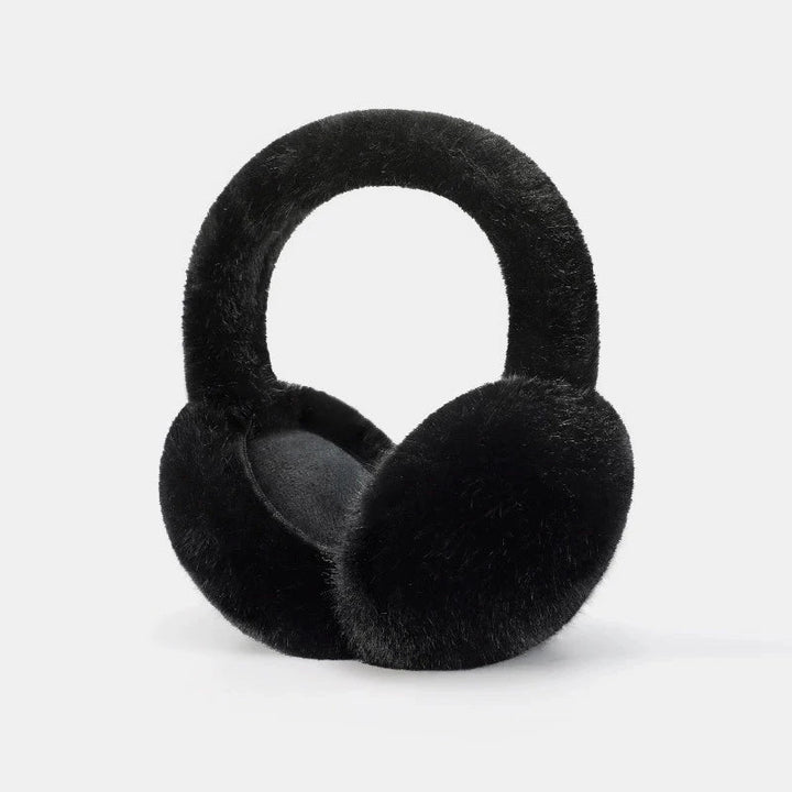 Plush Foldable Earmuffs That Stay Put on Windy Days