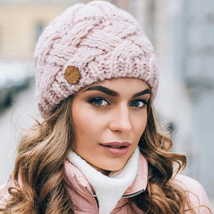 Soft Knitted Wool Blend Beanie for Everyday Warmth