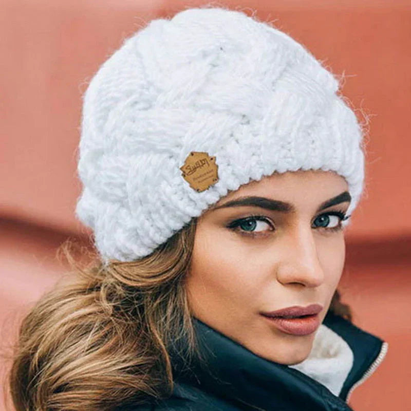 Soft Knitted Wool Blend Beanie for Everyday Warmth