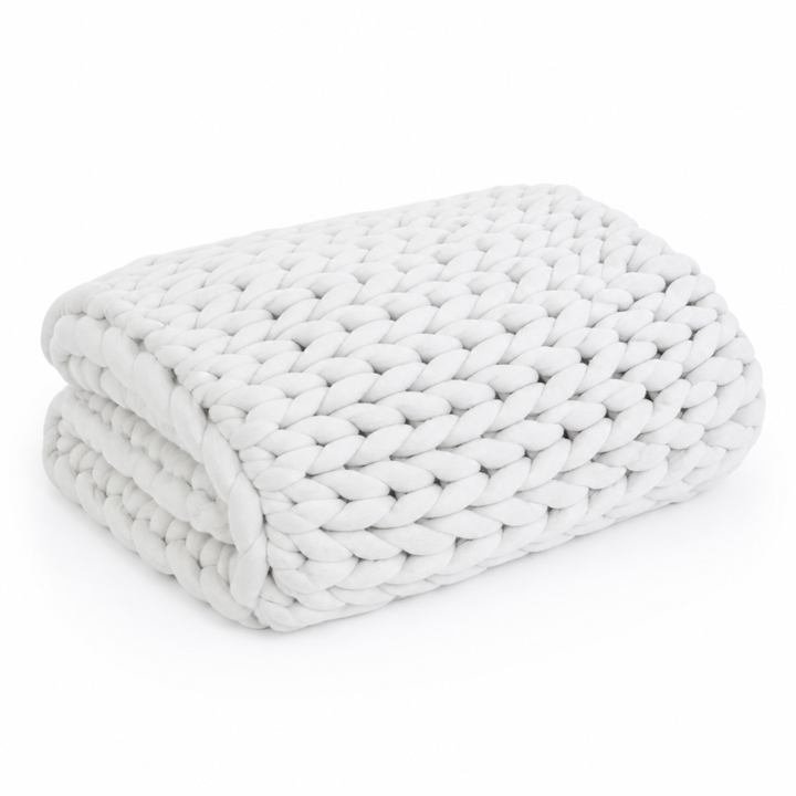 Breathable Temperature-Regulating Weighted Blanket, Washable