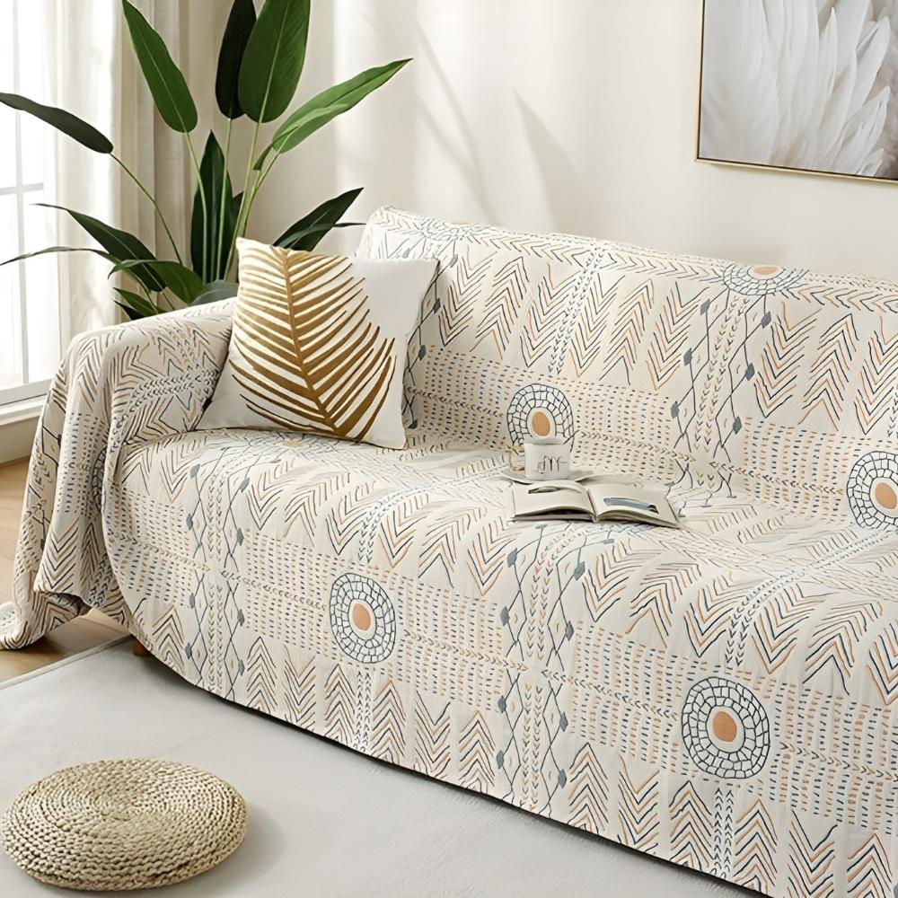 Elegant Reversible Blanket Versatile Sofa &amp; Bedroom Accent