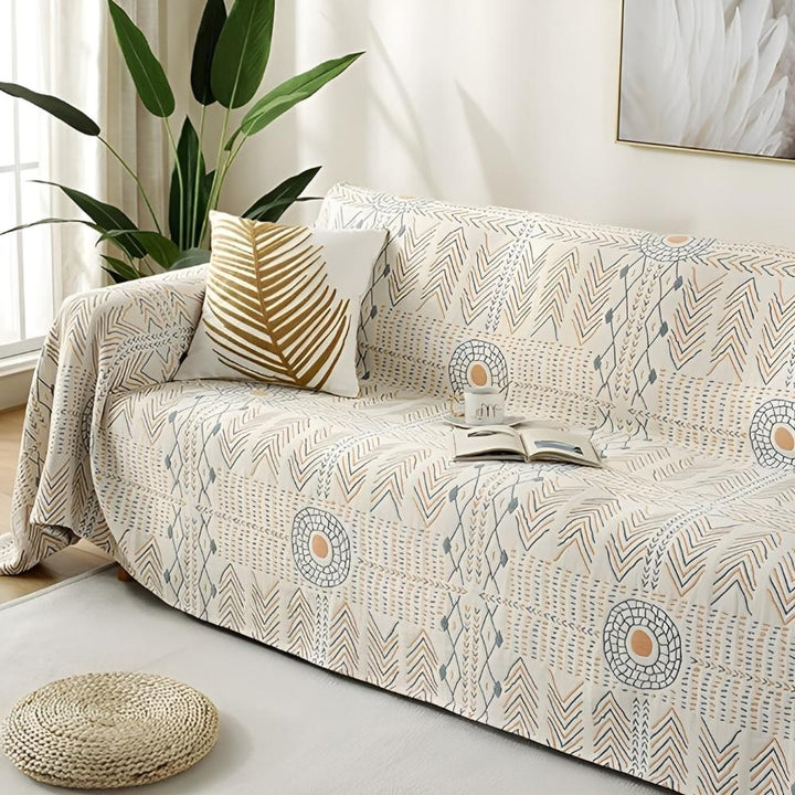 Elegant Reversible Blanket Versatile Sofa &amp; Bedroom Accent