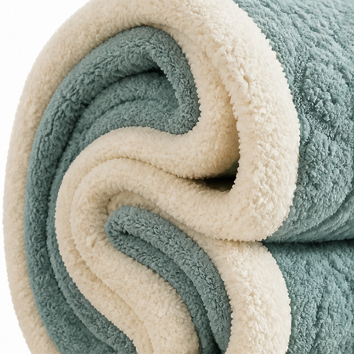 Double-Sided Embossed Throw Blanket – Soft Both Ways