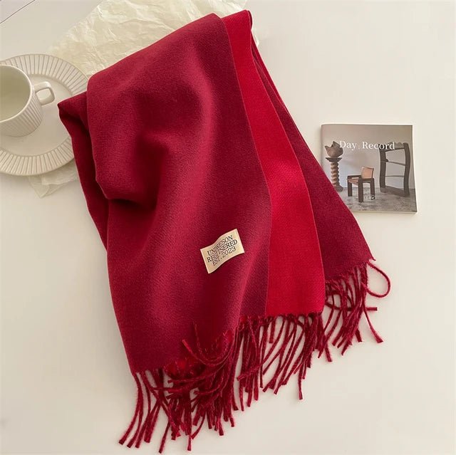 100% Wool Winter Scarf – Super Soft and Warm for Men and Women