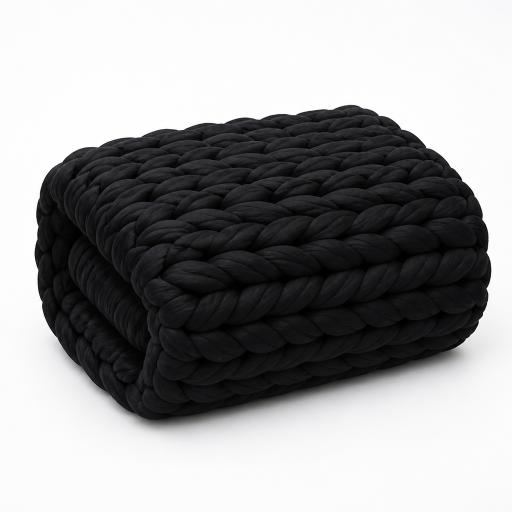 Breathable Temperature-Regulating Weighted Blanket, Washable