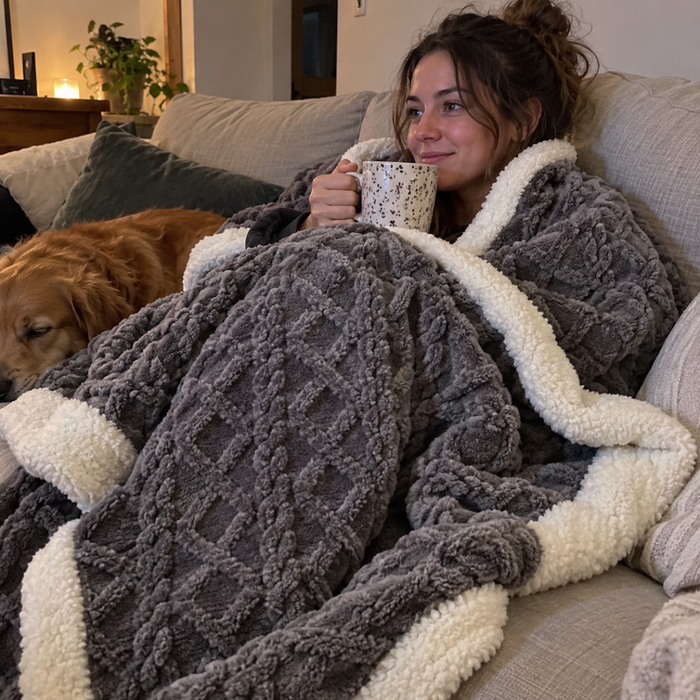 Wrapped up in sherpa softness