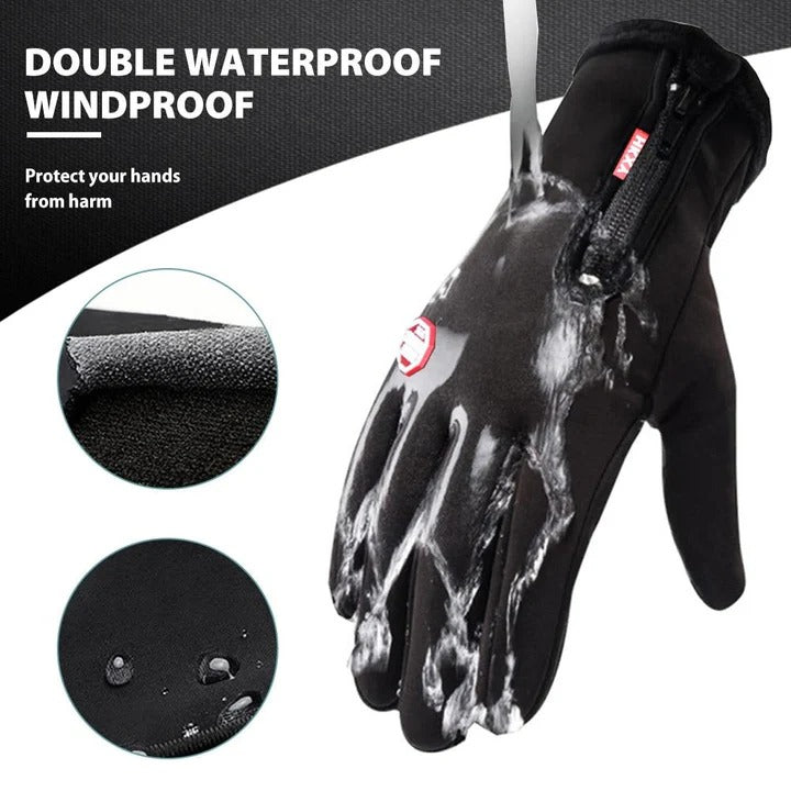 Plushley™ Unisex Heated Thermal Gloves with Non-Slip Palm Grip