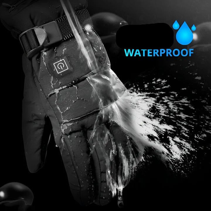 Plushley™ Rechargeable Heated Gloves with 3 Heat Settings