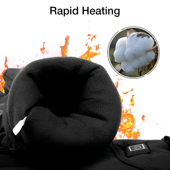 Plushley™ Rechargeable Heated Gloves with 3 Heat Settings