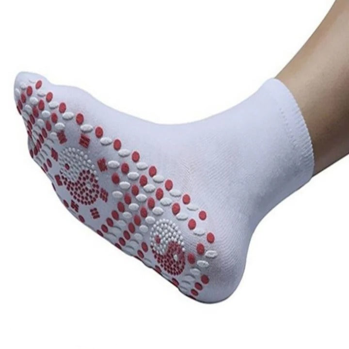 Thermal Socks Five-Pair Pack with Tourmaline Blend