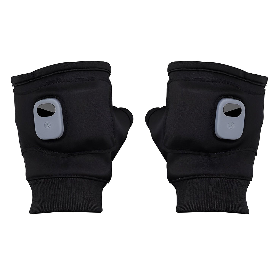 Plushley™ Fingerless Heated Gloves, USB-C Rechargeable, 3 Settings