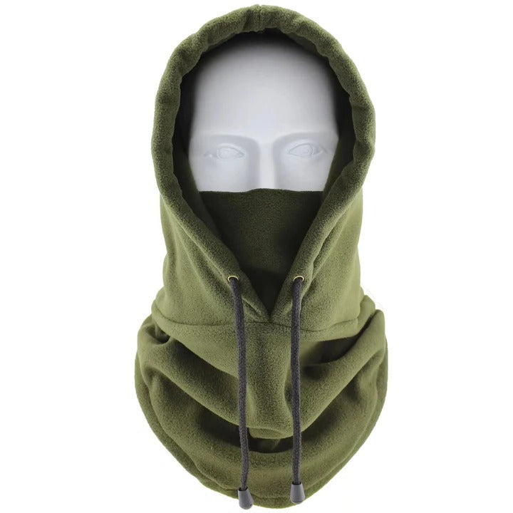 Polar Fleece Balaclava and Ski Hood with Adjustable Fit