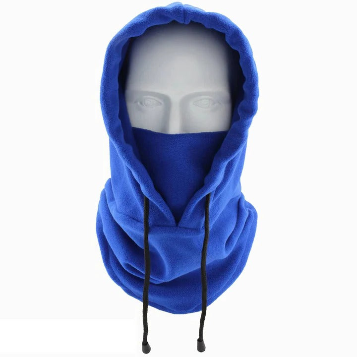 Polar Fleece Balaclava and Ski Hood with Adjustable Fit